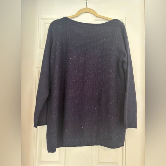NEW Navy Talbots Sweater - Size 1X - Picture 2 of 5